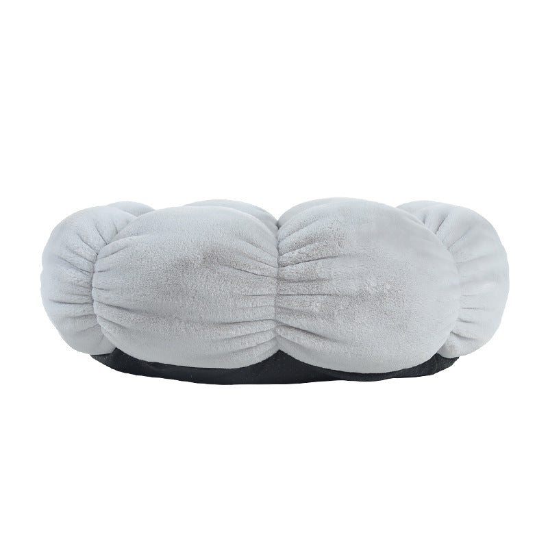 Nid douillet forme de fleur - Ultra doux pour chien et chat