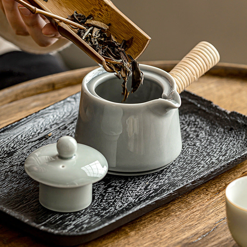 Théière passoire en porcelaine style japonais